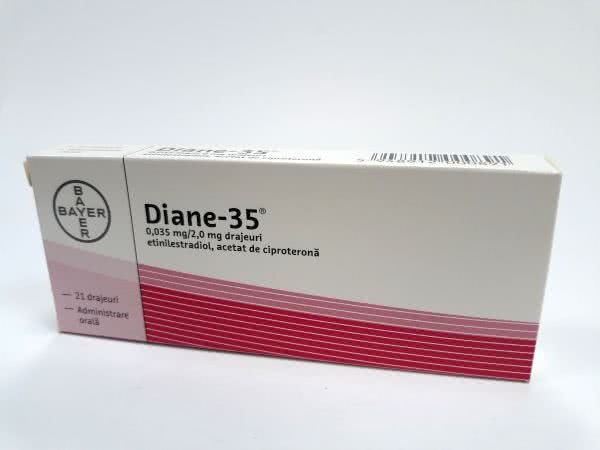 Диане-35 №21 драже (таб. п/о) Производитель: Германия Bayer AG
